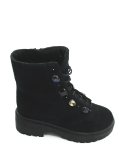 Anfibio camoscio donna Camy dusty blu<Apepazza Online