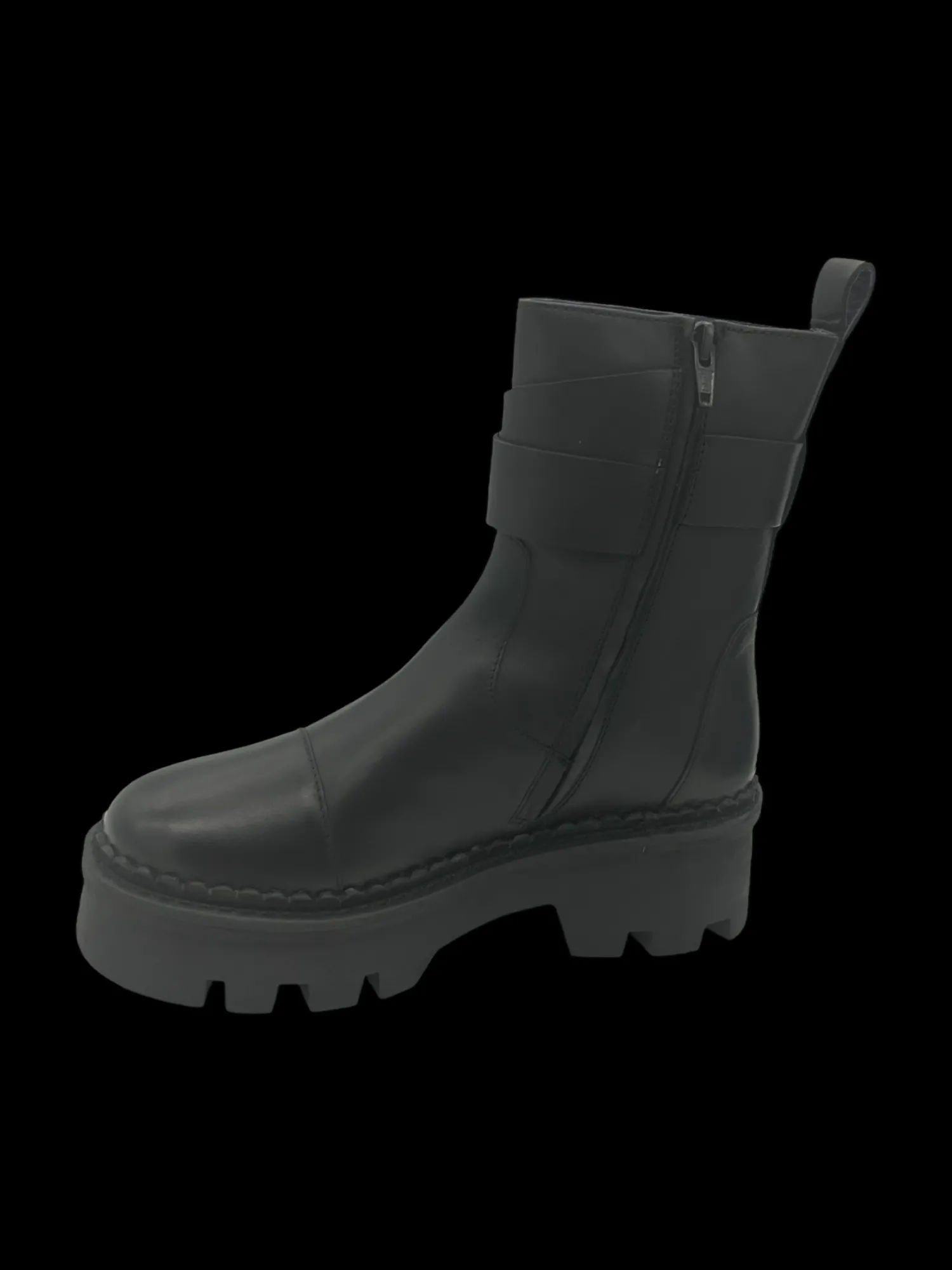 Anfibio donna pelle Black - Nila -<Apepazza Clearance