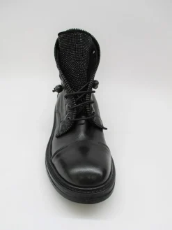 Anfibio donna pelle 6475 nero<Fru.it Best