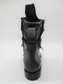 Anfibio donna pelle 6373 nero<Fru.it New