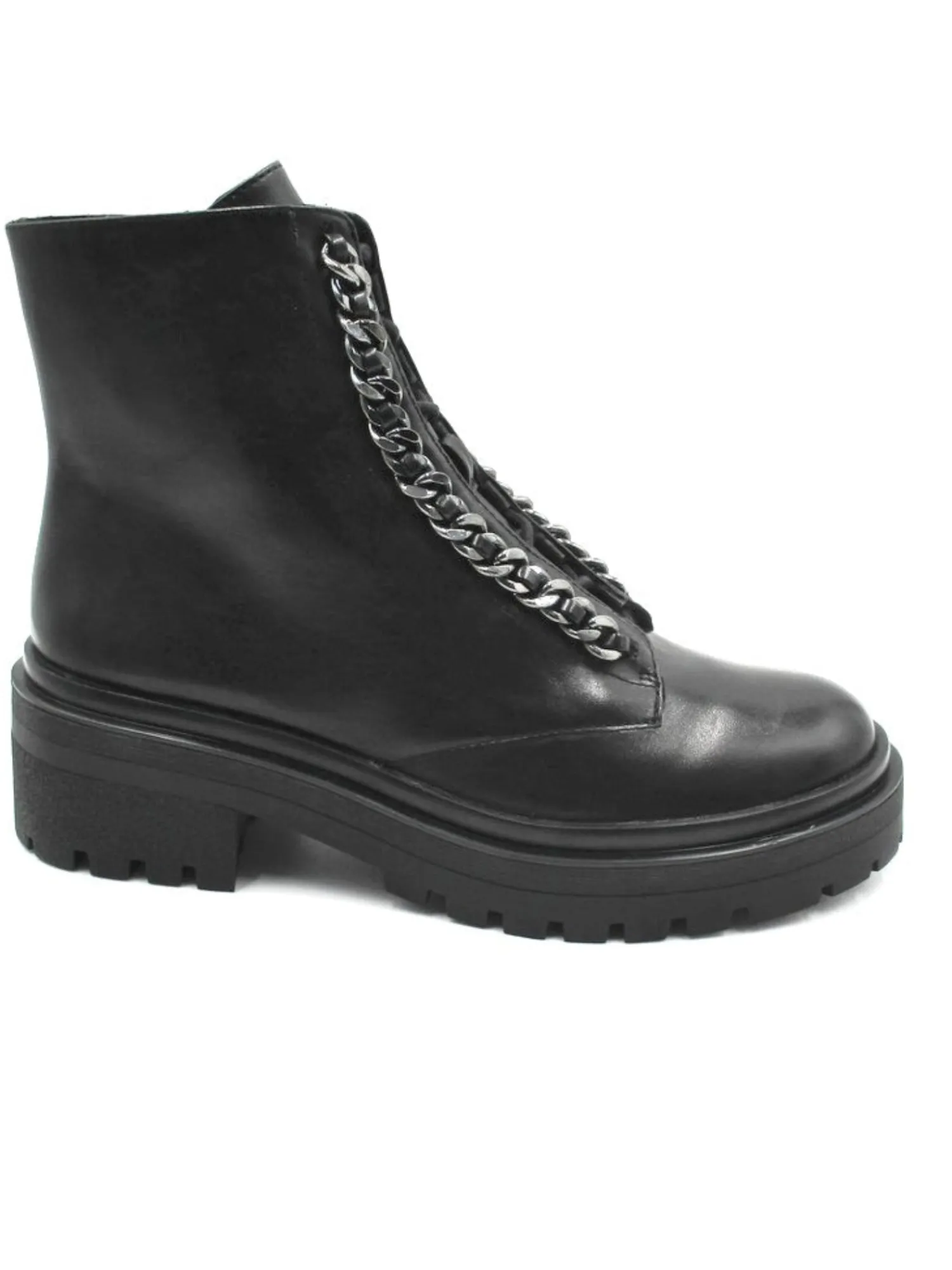 Anfibio pelle donna Camelia nero<Apepazza Fashion