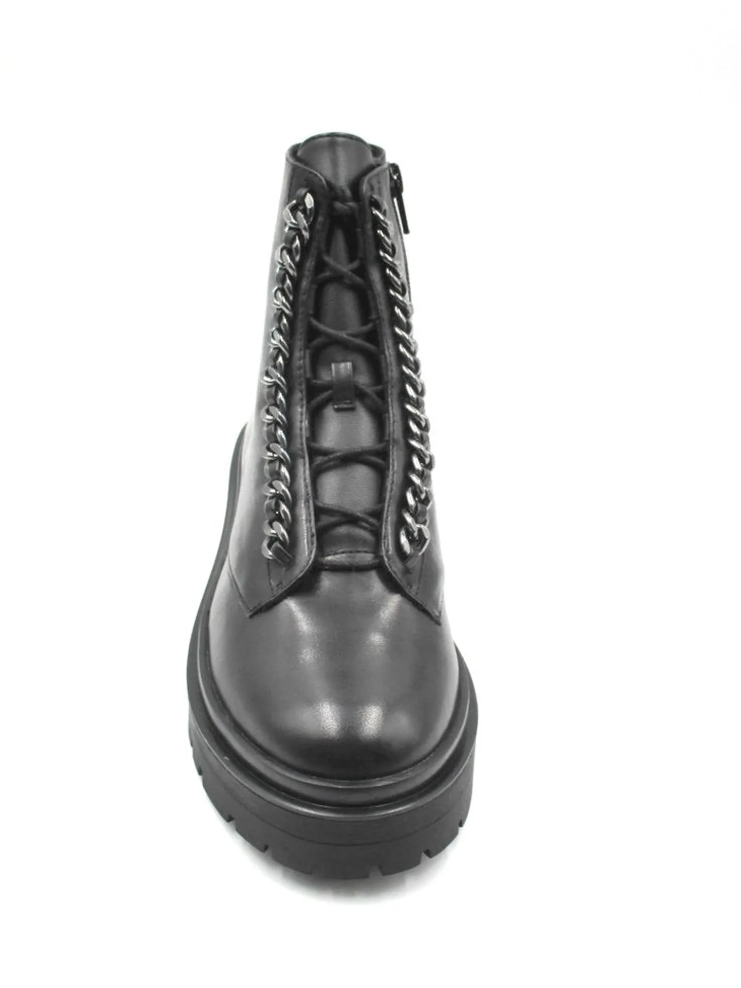 Anfibio pelle donna Camelia nero<Apepazza Fashion