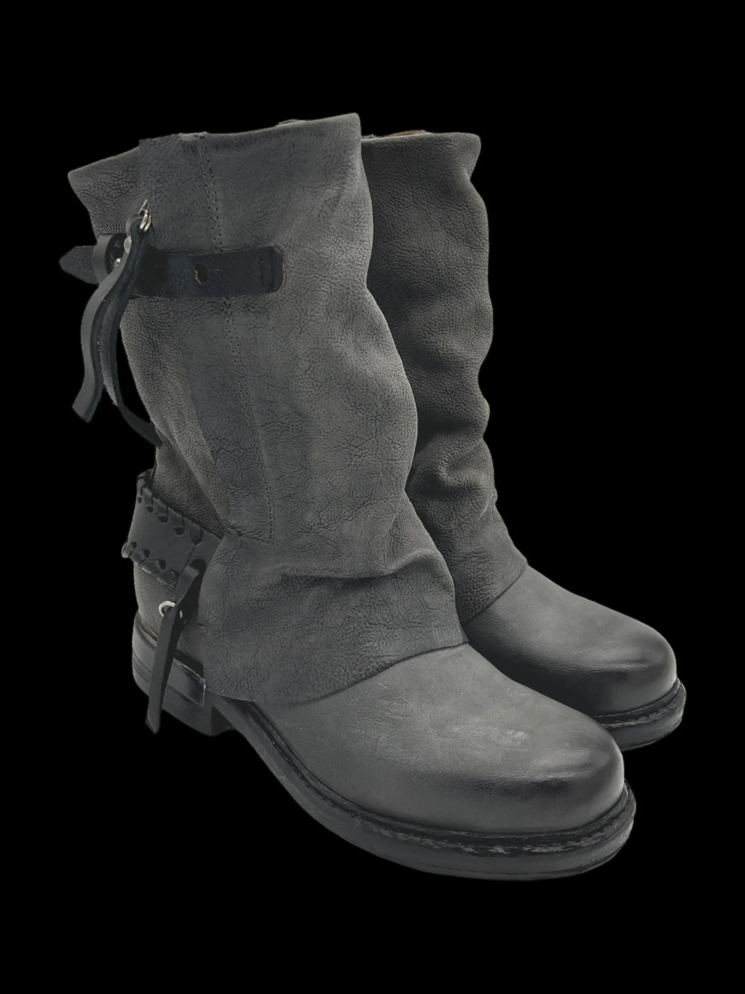 Anfibio pelle donna Smoke - B80301 -<As98 Online