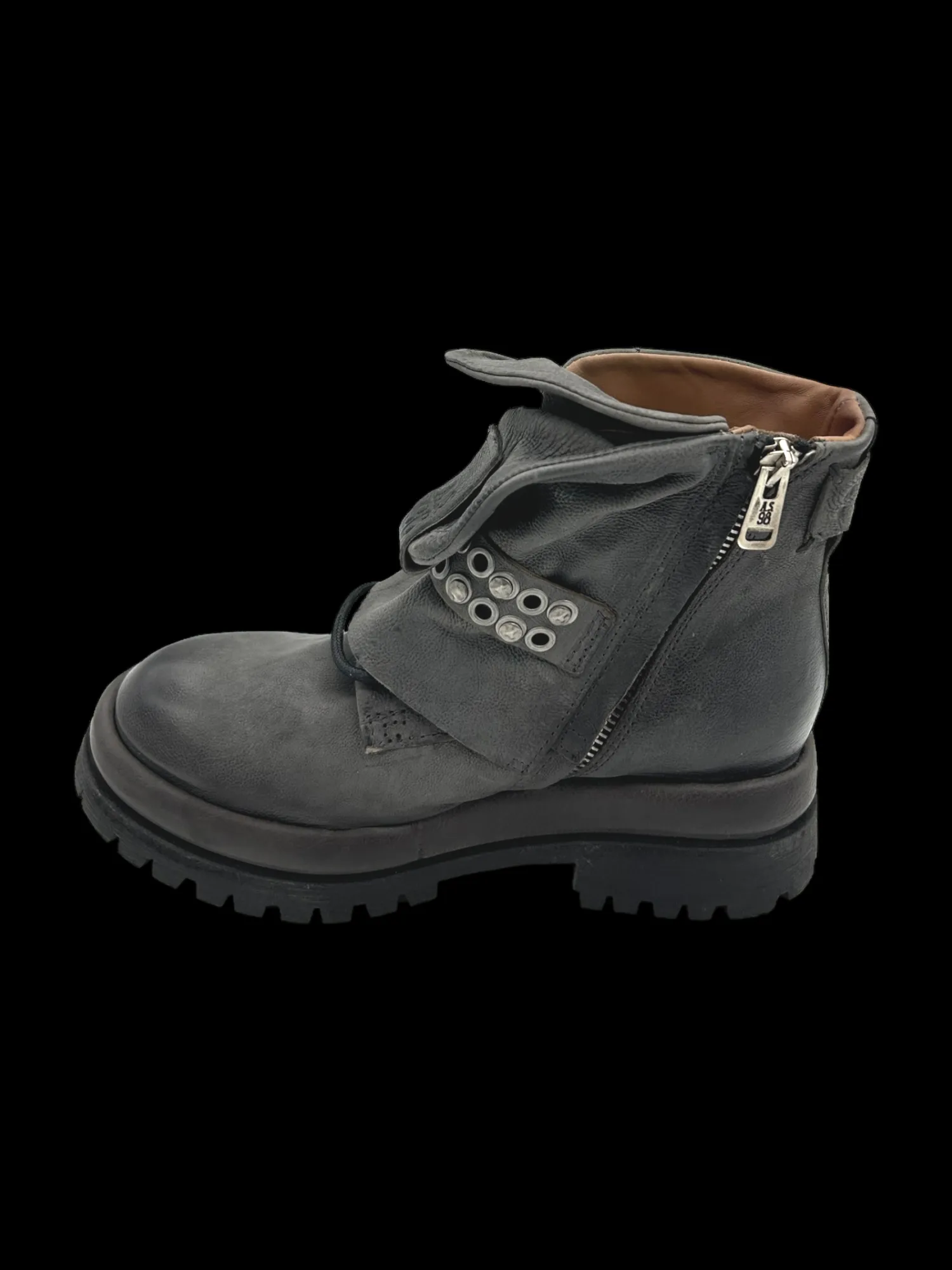 Anfibio pelle donna Smoke - B51221 -<As98 Outlet