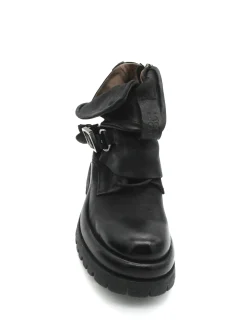 Anfibio pelle donna Black - B51210 -<As98 Outlet