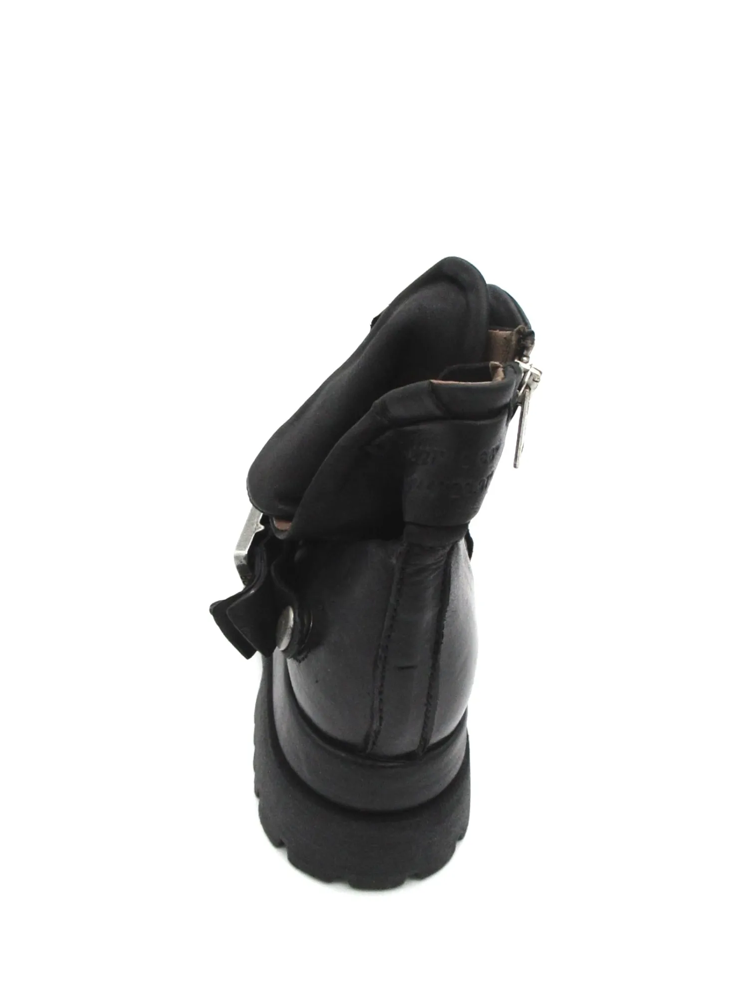 Anfibio pelle donna Black - B51210 -<As98 Outlet