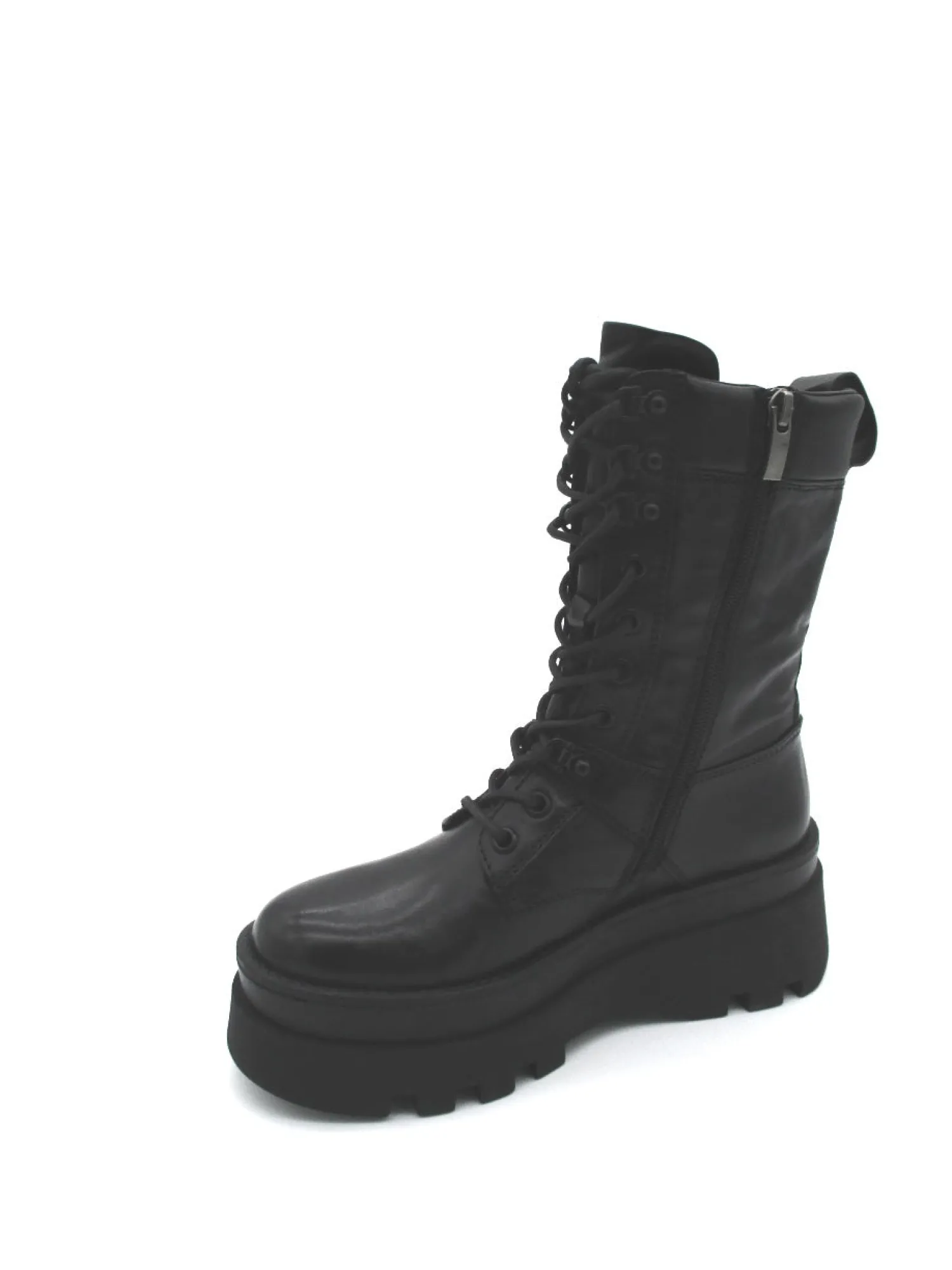 Anfibio pelle donna 3508 nero<Bruno Premi Discount