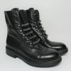 Anfibio pelle donna 5702 nero<Fru.it Outlet