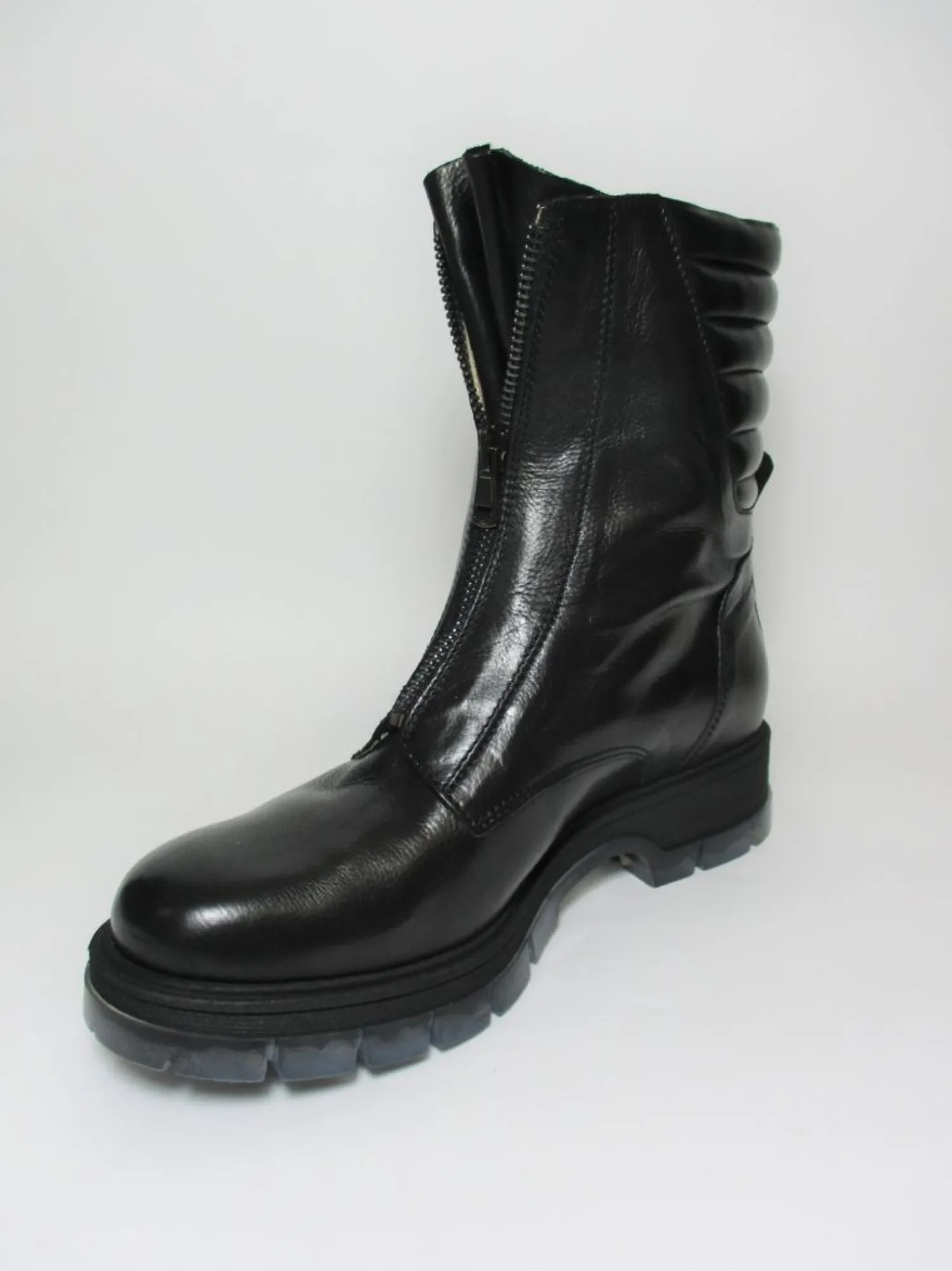 Anfibio pelle donna 5827 nero<Fru.it Fashion