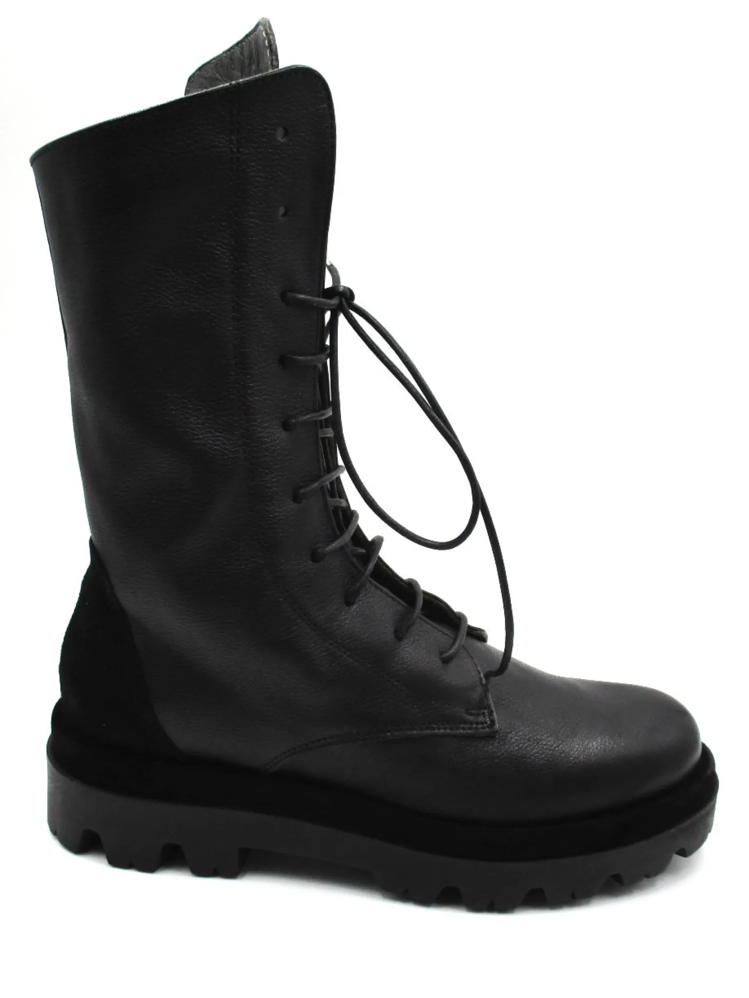 Anfibio pelle donna 6880 nero<Lilimill Sale