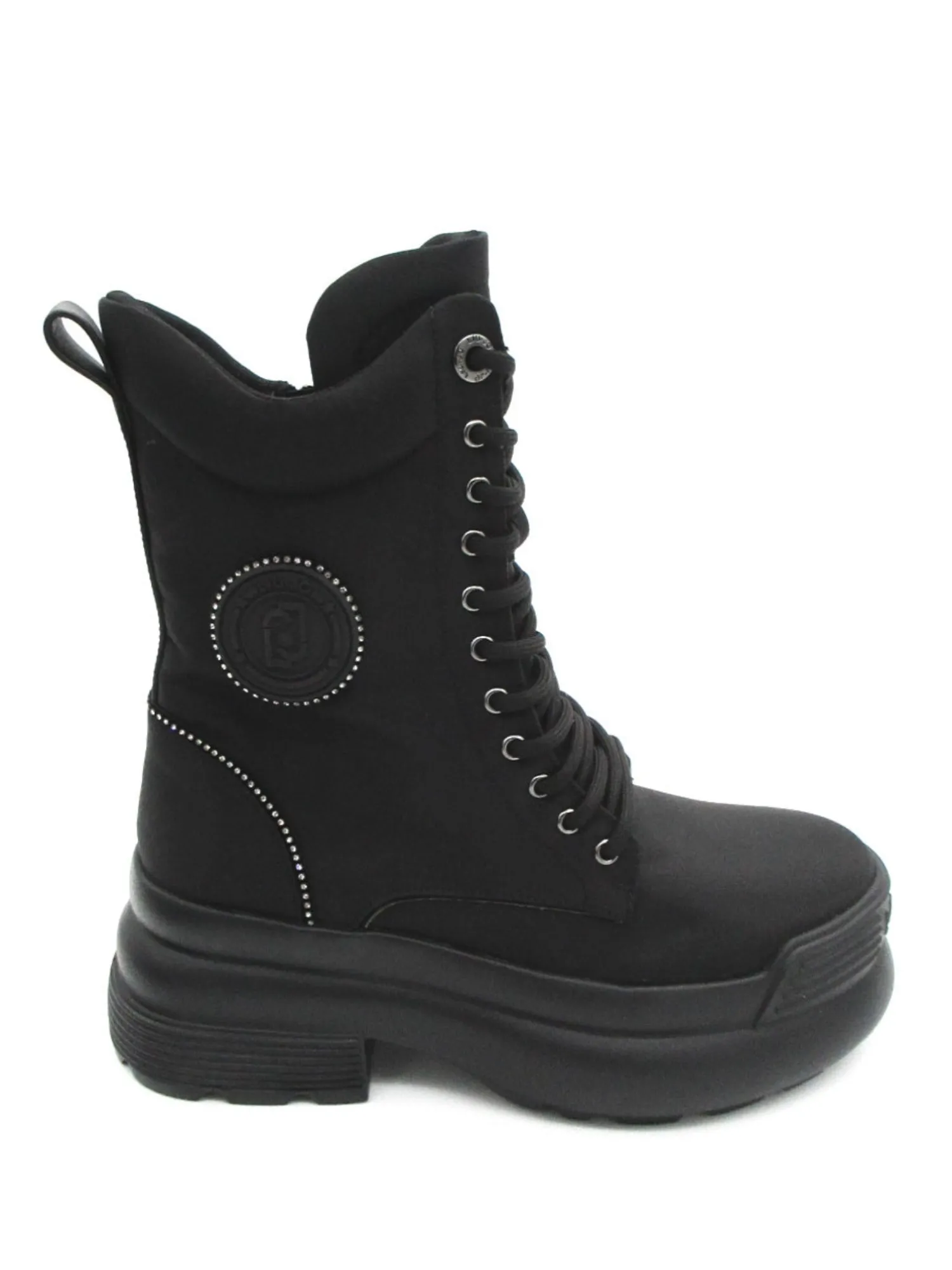 Anfibio pelle donna SF2081 Amy 09 Black<Liu Jo New