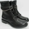 Anfibio pelle donna M64204 nero<Mjus Discount