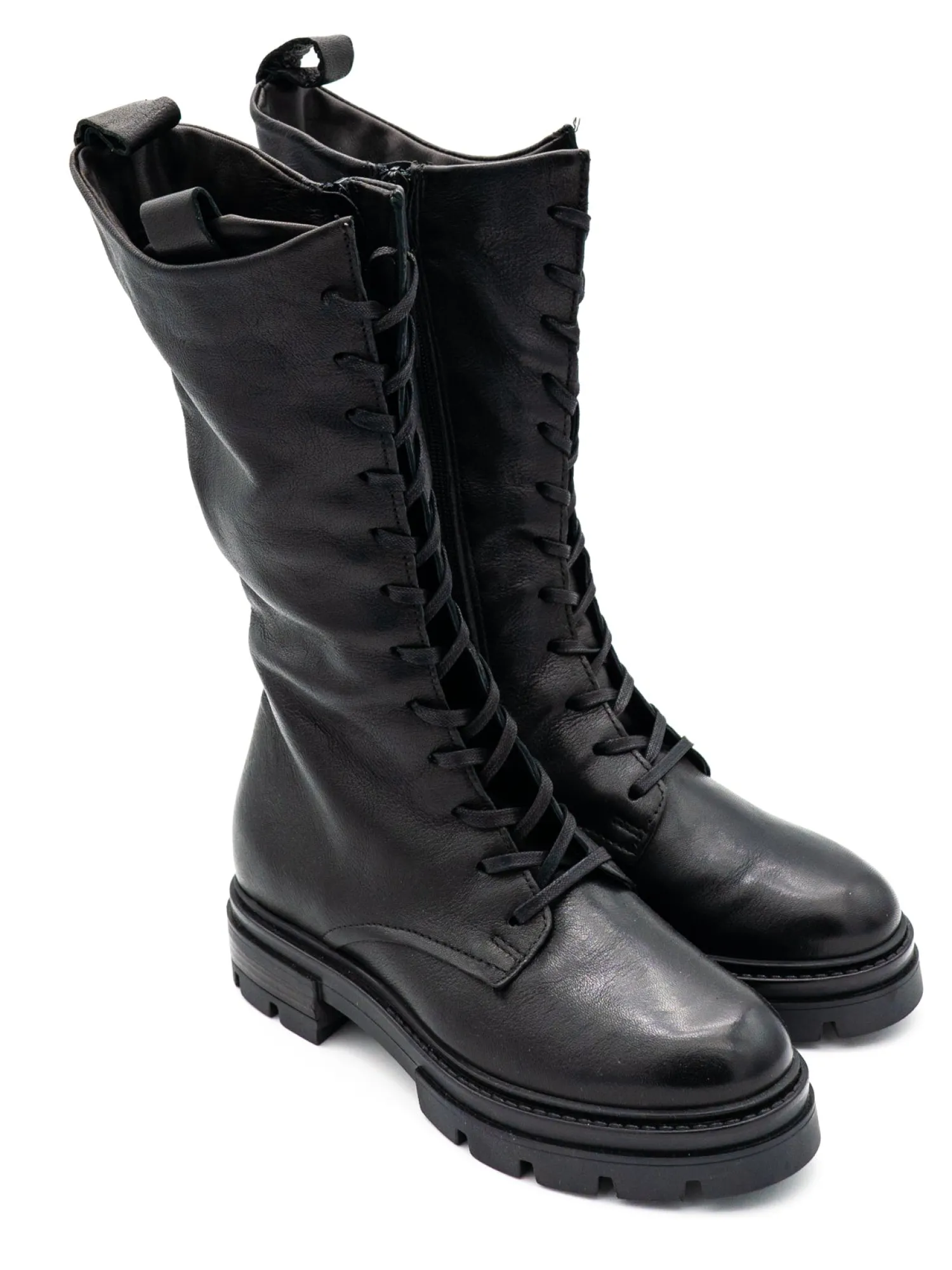 Anfibio pelle donna M79307 nero<Mjus Best