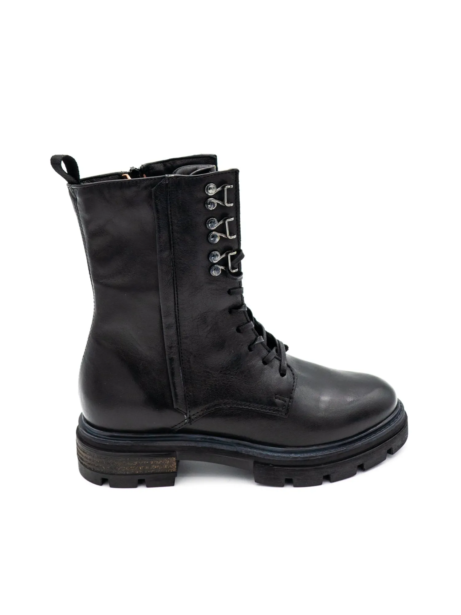 Anfibio pelle donna P31201 nero<Mjus Outlet
