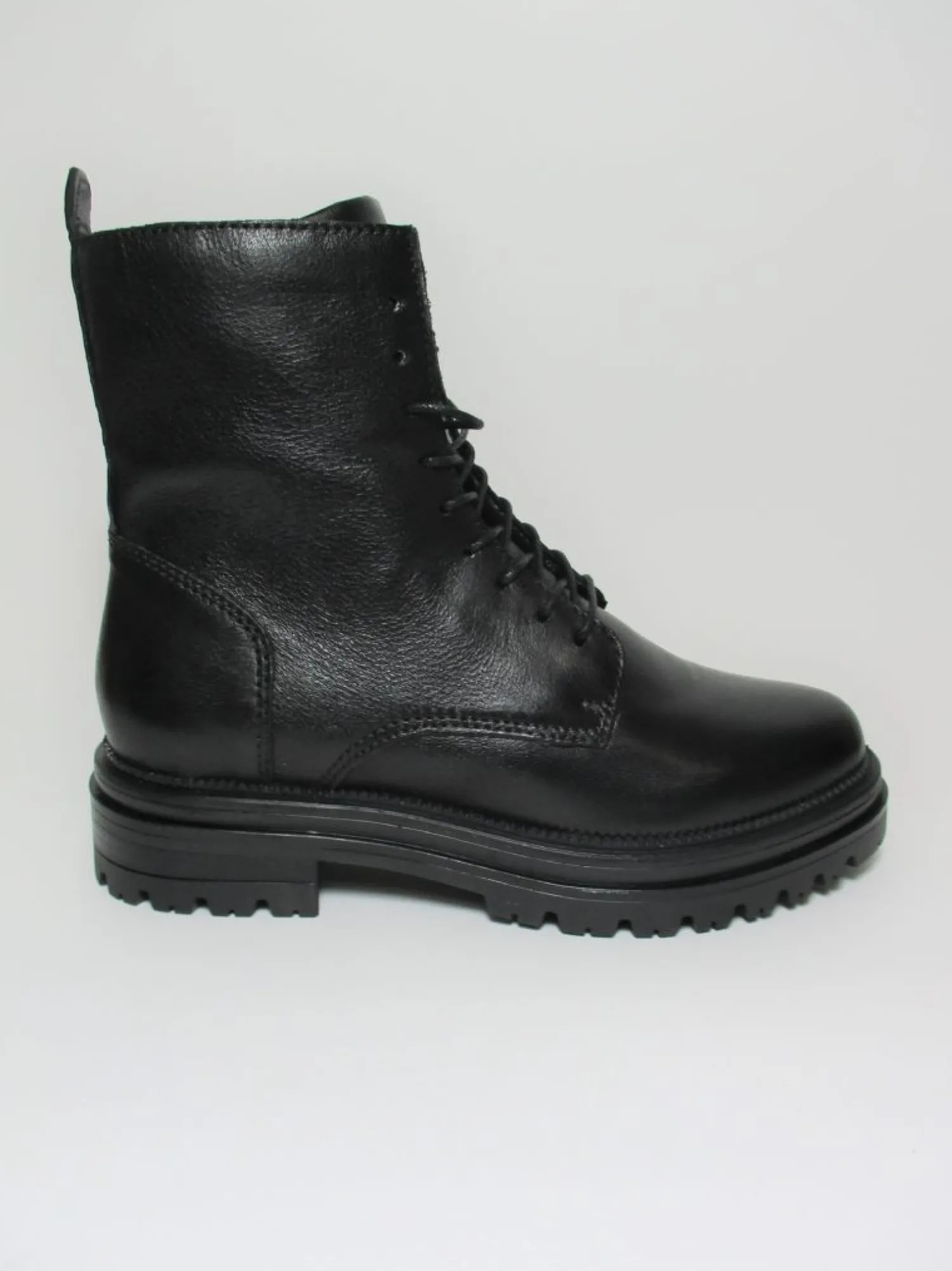 Anfibio pelle donna 158262 nero<Mjus Online