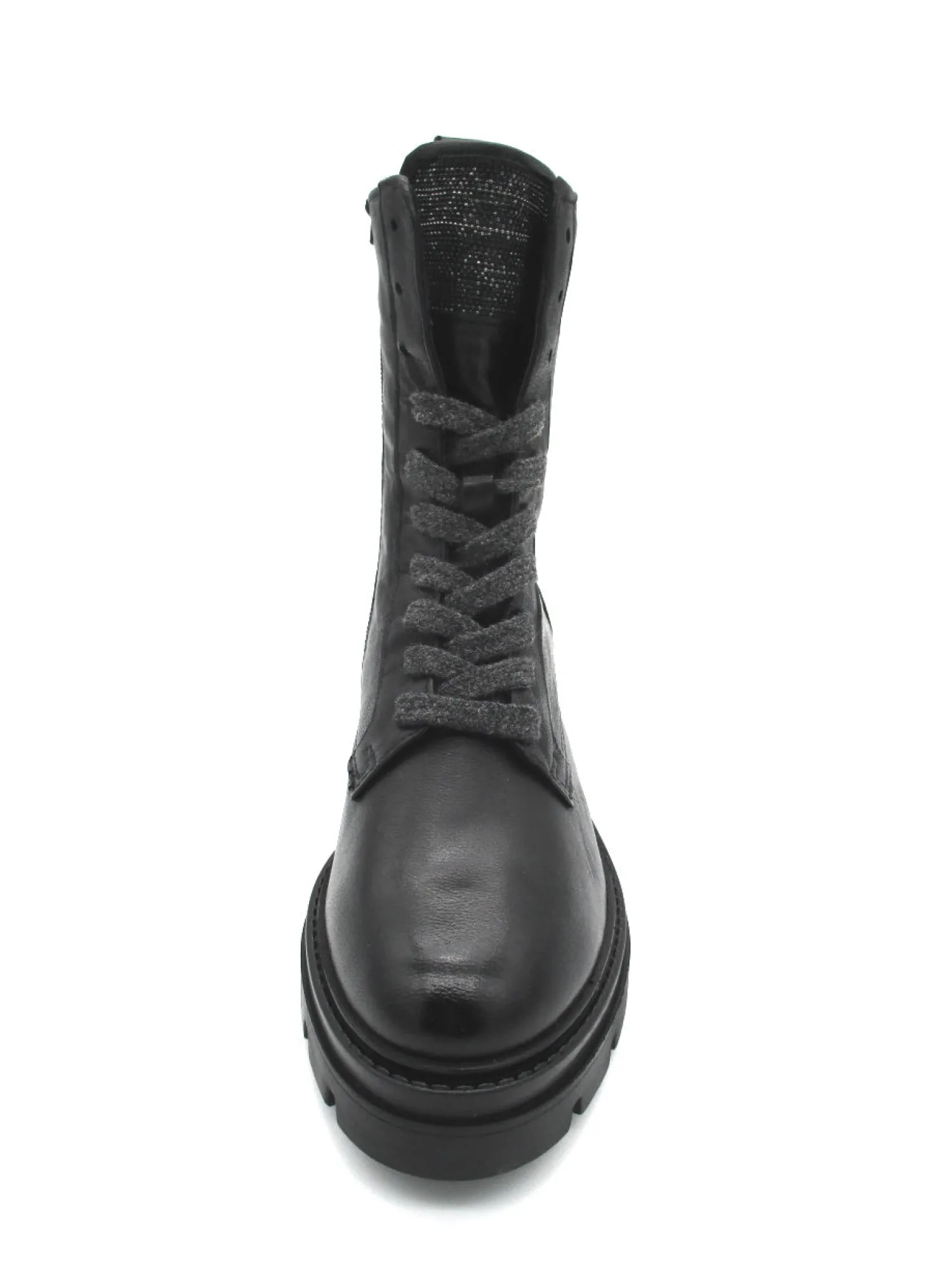 Anfibio pelle donna M79245 nero<Mjus Outlet
