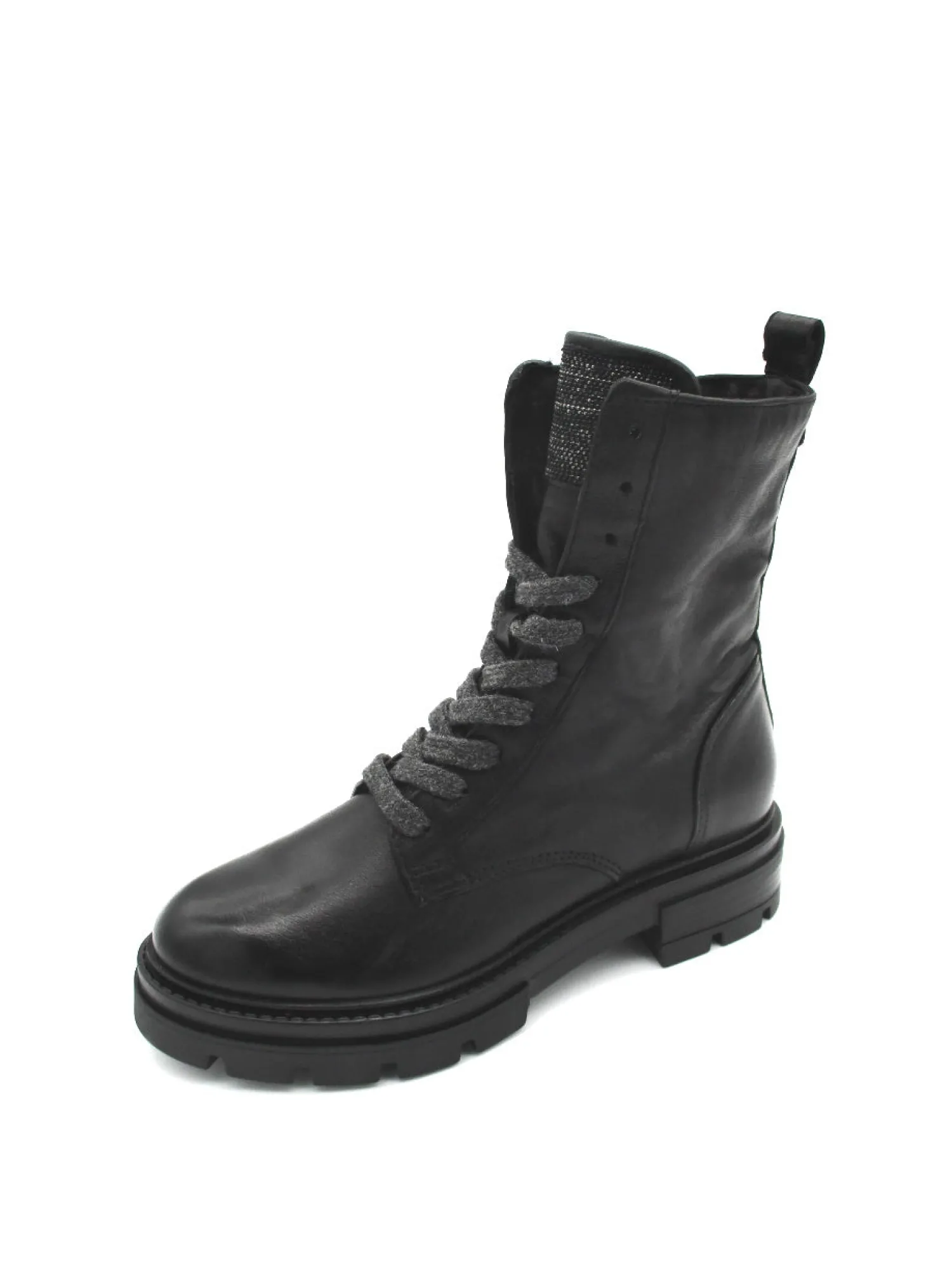 Anfibio pelle donna M79245 nero<Mjus Outlet