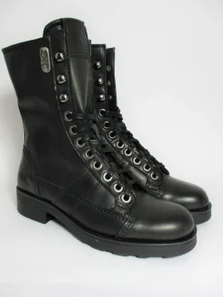 Anfibio pelle donna 101165 nero<Oxs Best