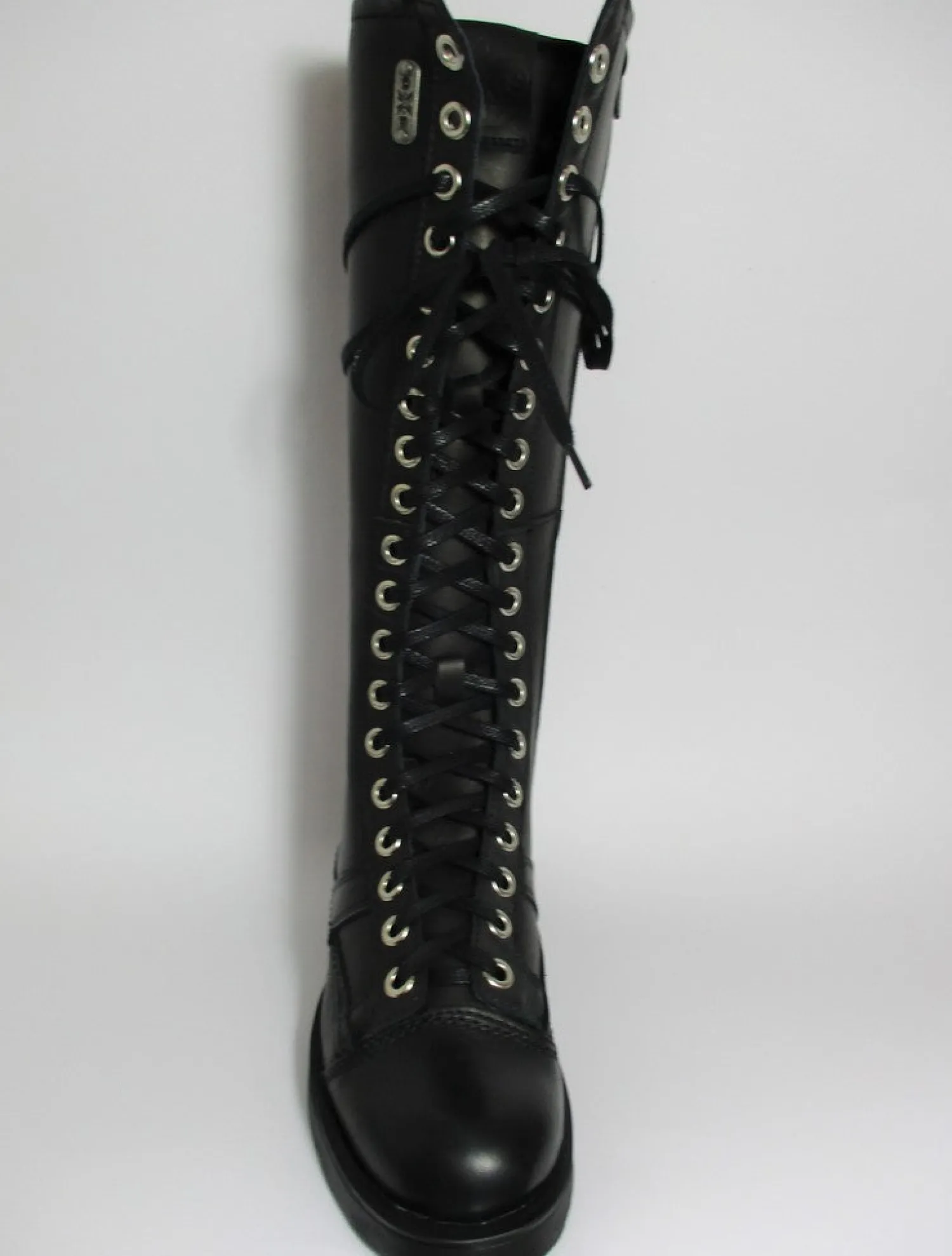 Anfibio pelle donna 101169 nero<Oxs Outlet