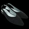 Ballerina donna La Vitrina by Valery camoscio Black - X01-5 -<Valery Calzature Hot