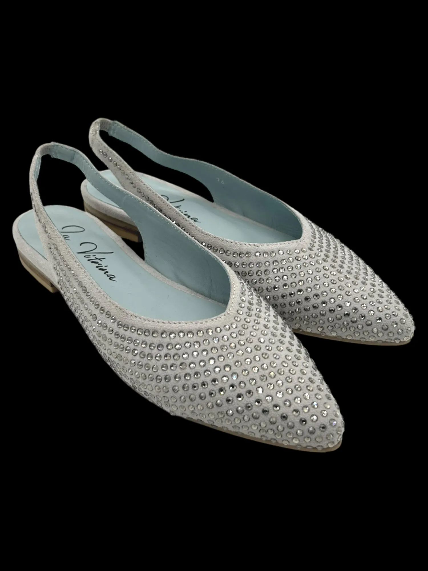 Ballerina donna La Vitrina by Valery camoscio Ice - X01-5 -<Valery Calzature Discount