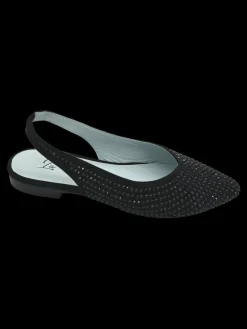 Ballerina donna La Vitrina by Valery camoscio Black - X01-5 -<Valery Calzature Hot
