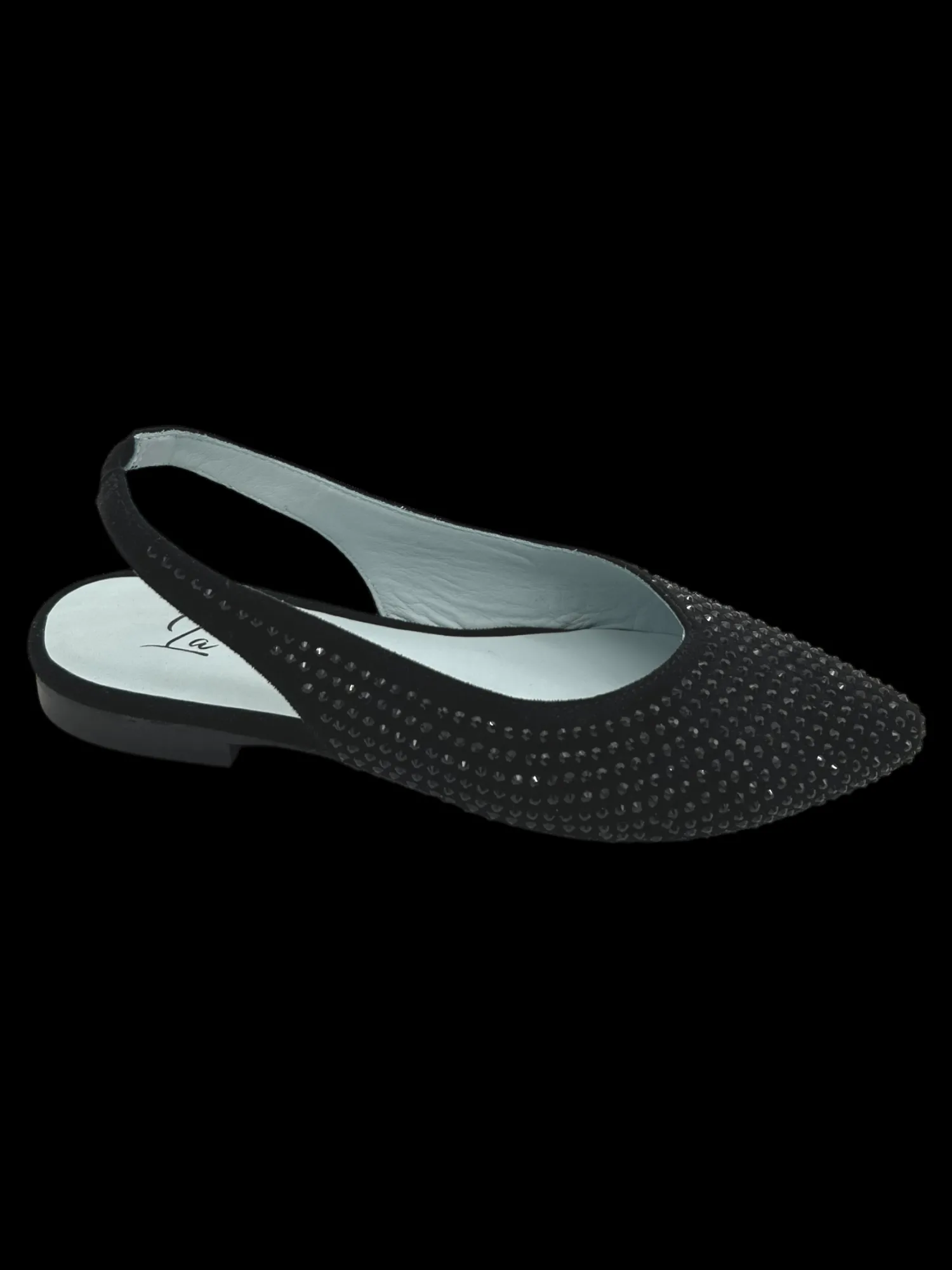 Ballerina donna La Vitrina by Valery camoscio Black - X01-5 -<Valery Calzature Hot