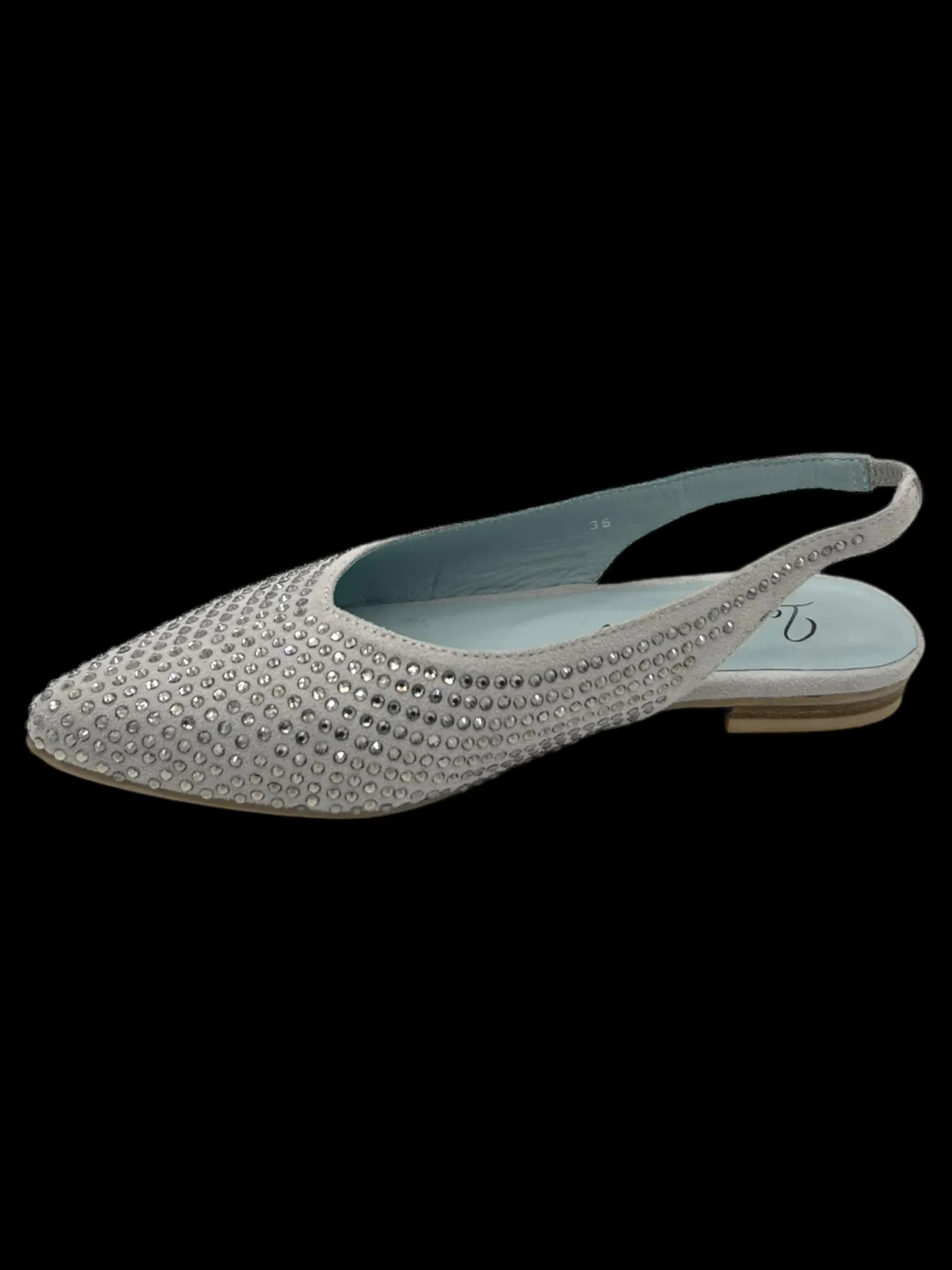 Ballerina donna La Vitrina by Valery camoscio Ice - X01-5 -<Valery Calzature Discount