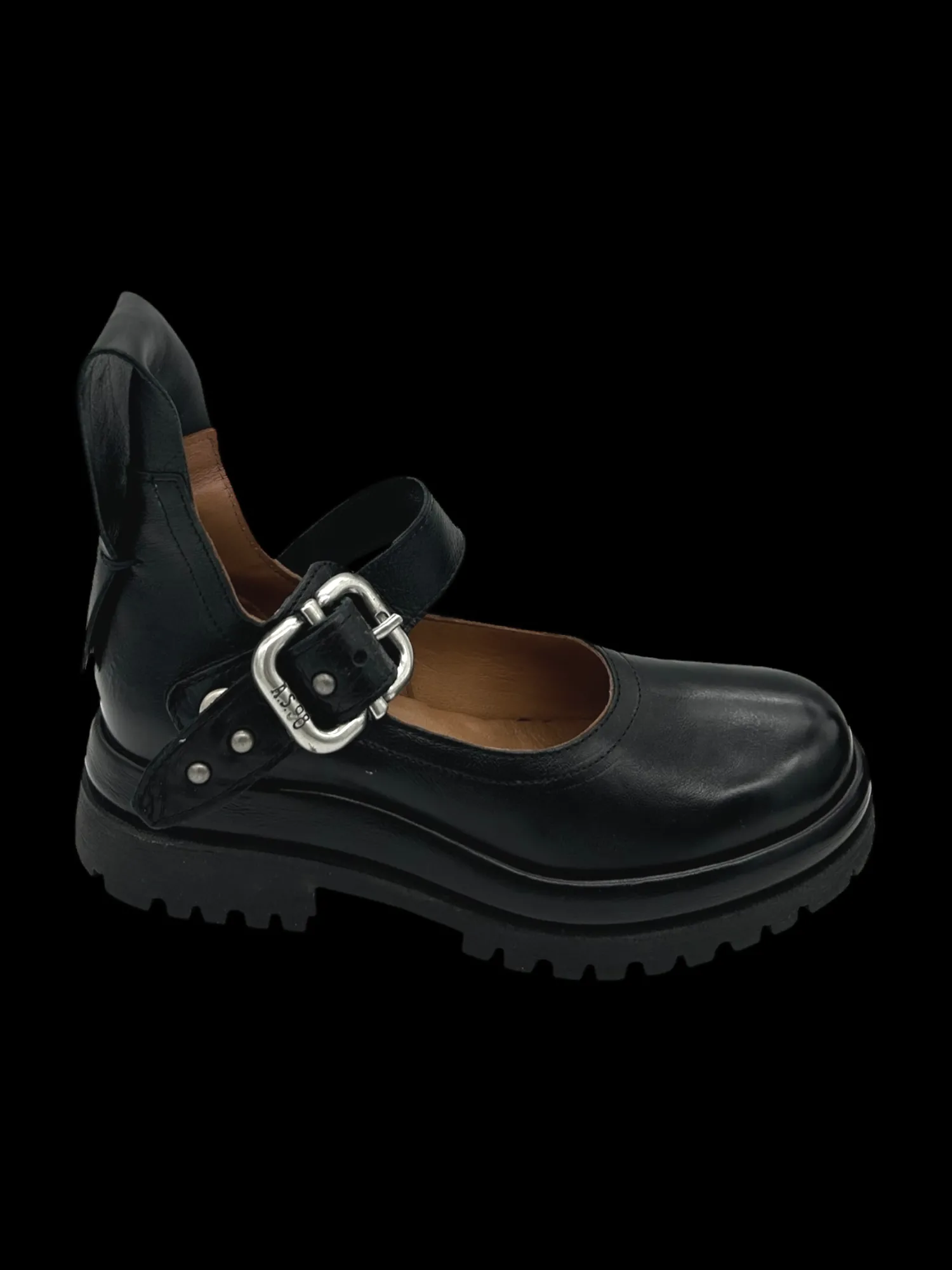 Ballerina pelle donna - B51122 -<As98 Clearance