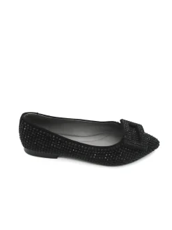 Ballerina suede donna GoUp by Valery Nera - WX37 -<Valery Calzature Online