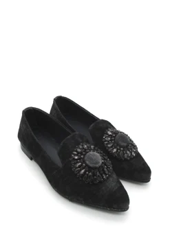 Ballerina velluto Black - Chantal03 -<Zoe Hot