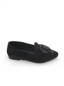 Ballerina velluto Black - Chantal03 -<Zoe Hot
