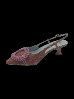 Décolleté donna La Vitrina by Valery Raffia Bordò - X02-2 -<Valery Calzature Discount