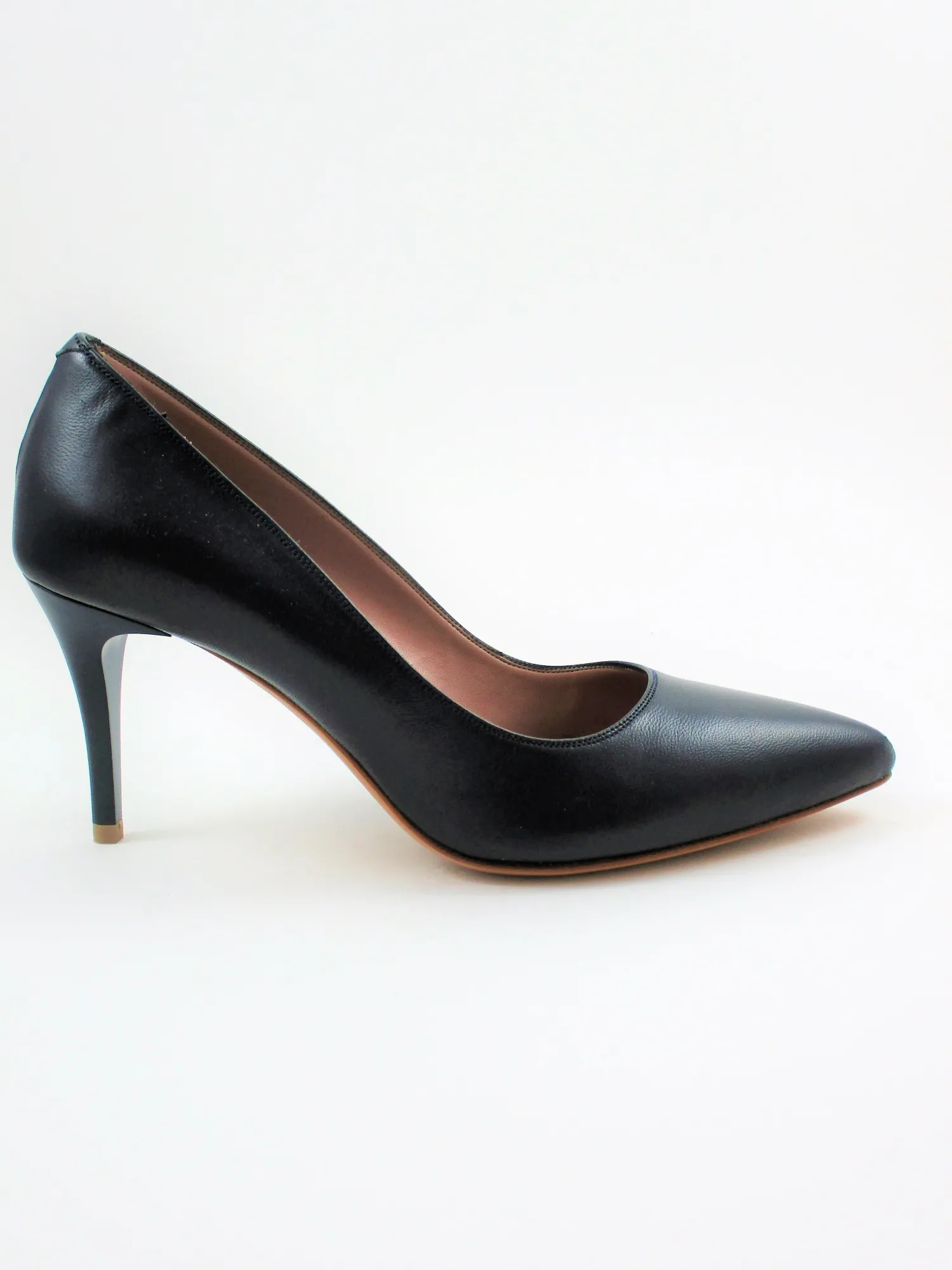 Décolleté pelle donna 3958 blu<Albano Hot