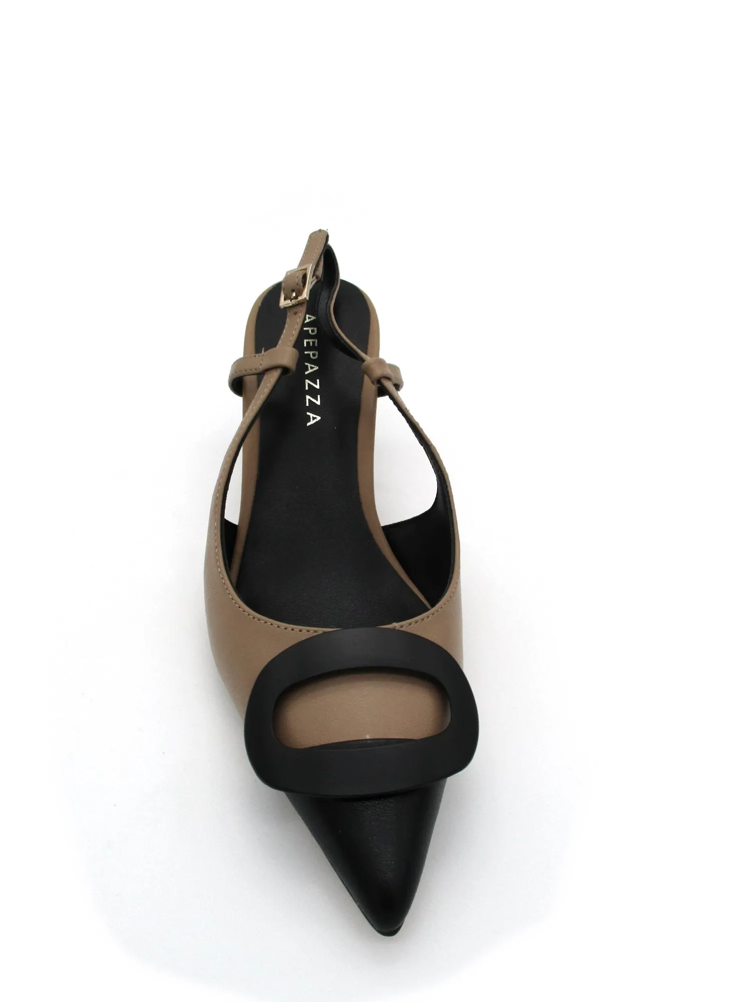 Décolleté pelle donna Danica Cognac<Apepazza Sale