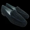 Mocassino donna La Vitrina by Valery camoscio navy - X04-3 -<Valery Calzature New
