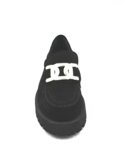 Mocassino donna 1068 nero<Albano Online