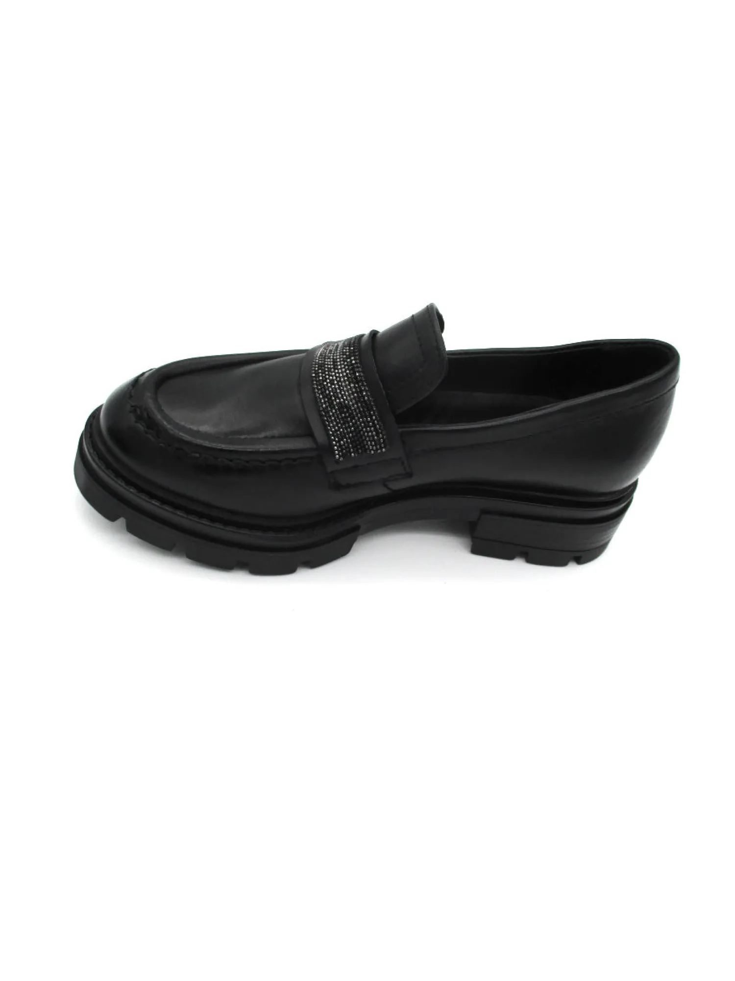 Mocassino pelle donna M79163 nero<Mjus Fashion