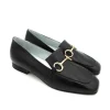 Mocassino pelle donna KIG40 Nero<Poesie Veneziane Outlet
