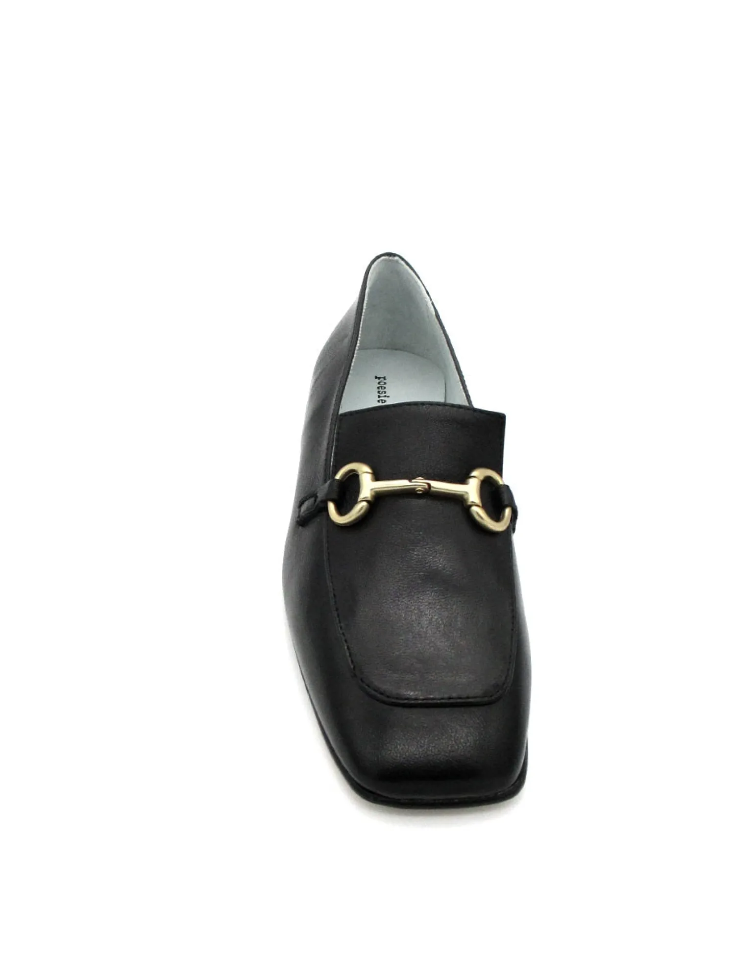 Mocassino pelle donna KIG40 Nero<Poesie Veneziane Outlet