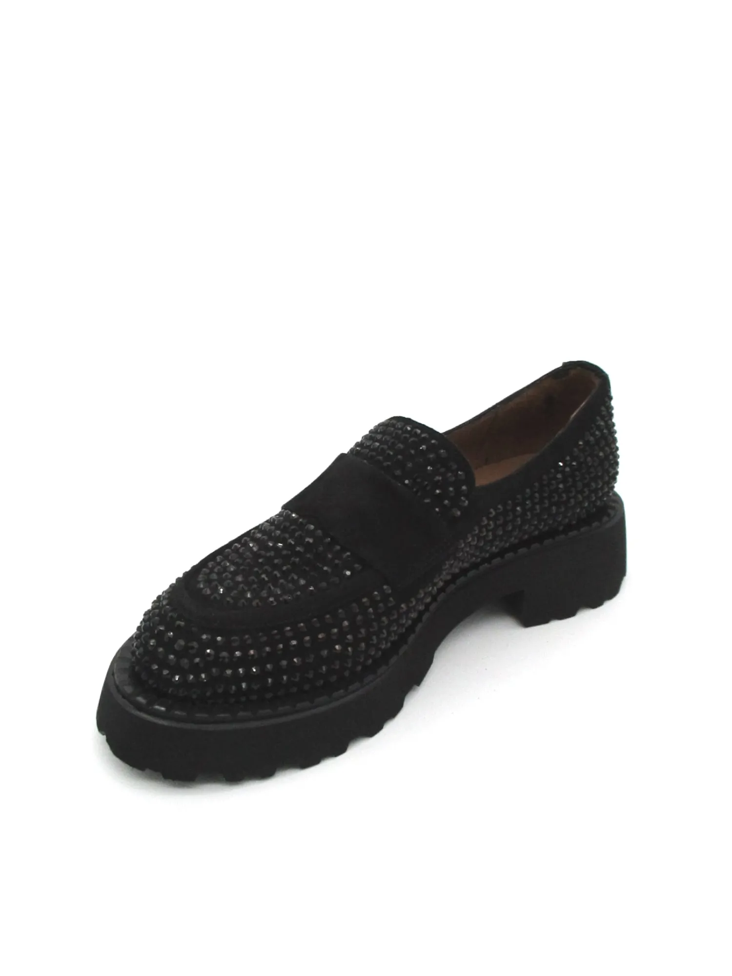 Mocassino strass donna - 2505 -<Albano New