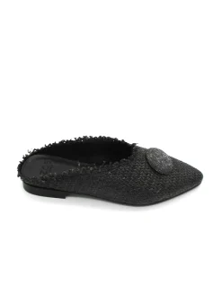 Sabot Canvas Black<Zoe New