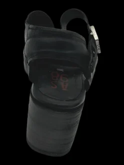 Sandali pelle donna Black - B61003 -<As98 Outlet
