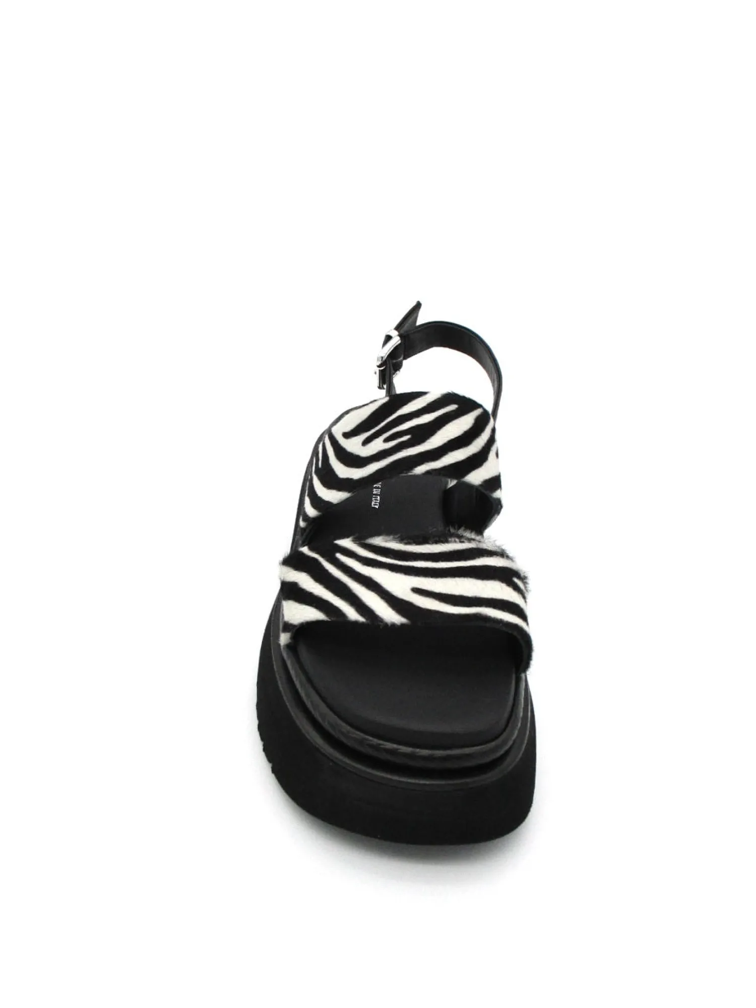 Sandalo 7655 cavallino Black/White<Fru.it Best