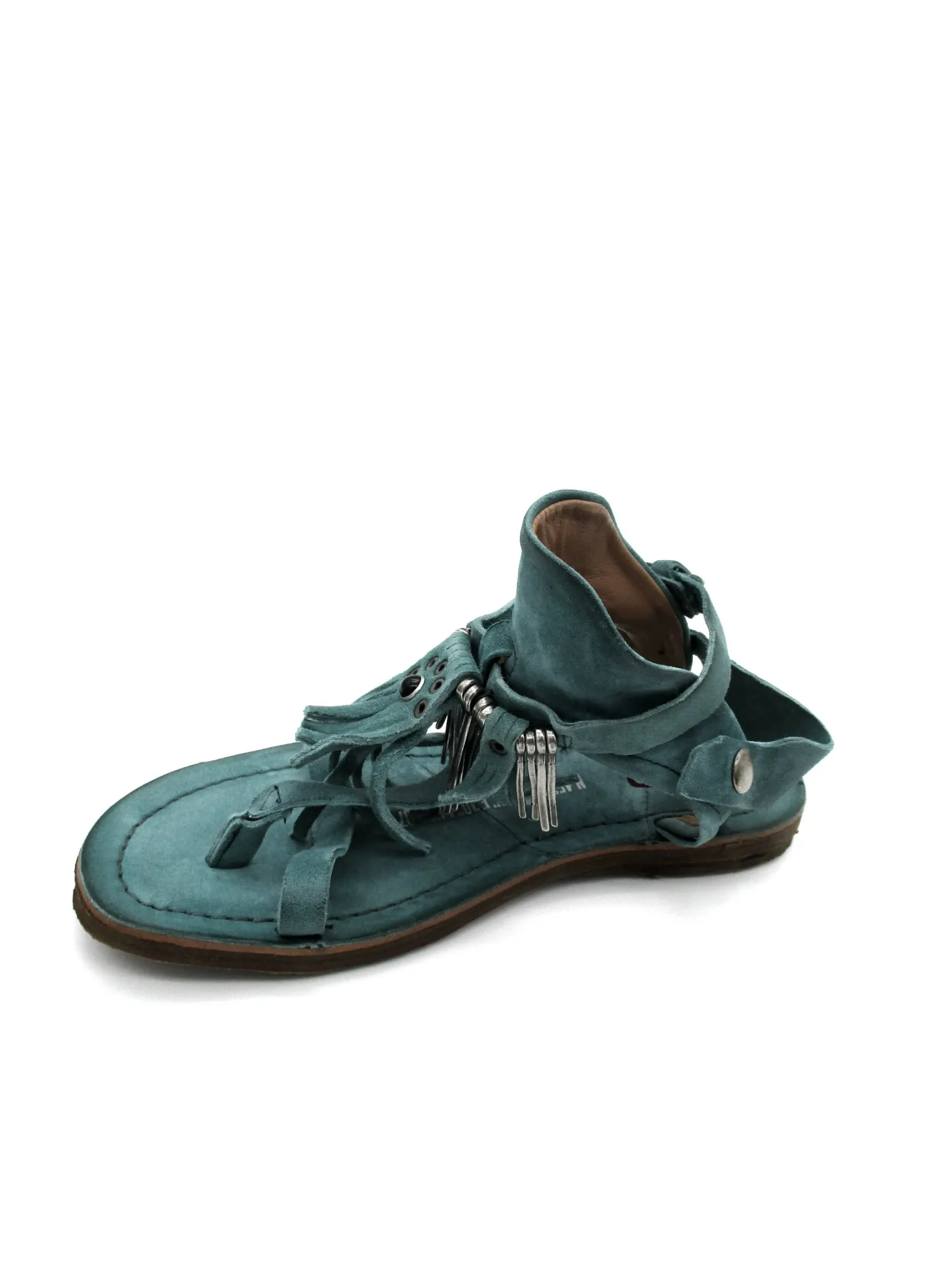 Sandalo basso pelle donna - 534010 -<AS98 Hot