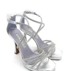 Sandalo donna 3265 Metallizzato<Albano Hot