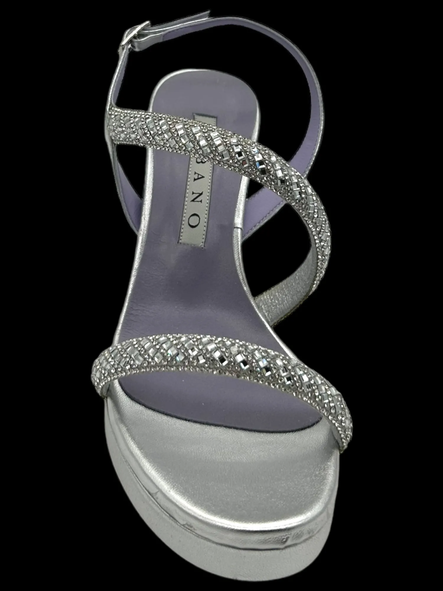 Sandalo donna Metallizzato - 5231 -<Albano Outlet