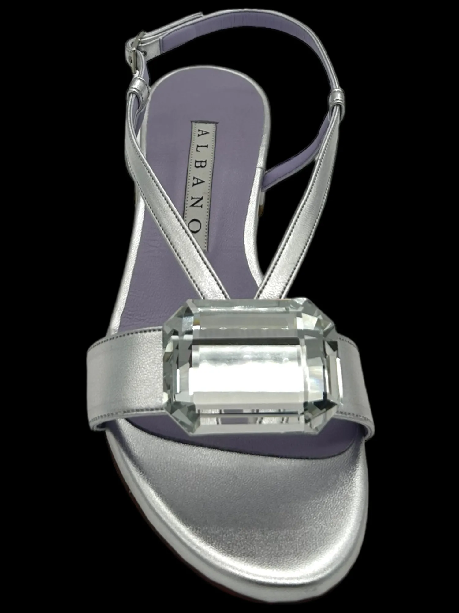 Sandalo donna Metallizzato - 5206 -<Albano Sale