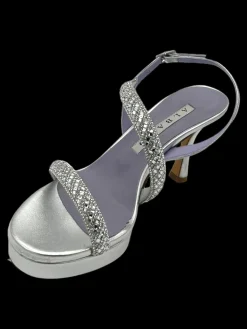 Sandalo donna Metallizzato - 5231 -<Albano Outlet