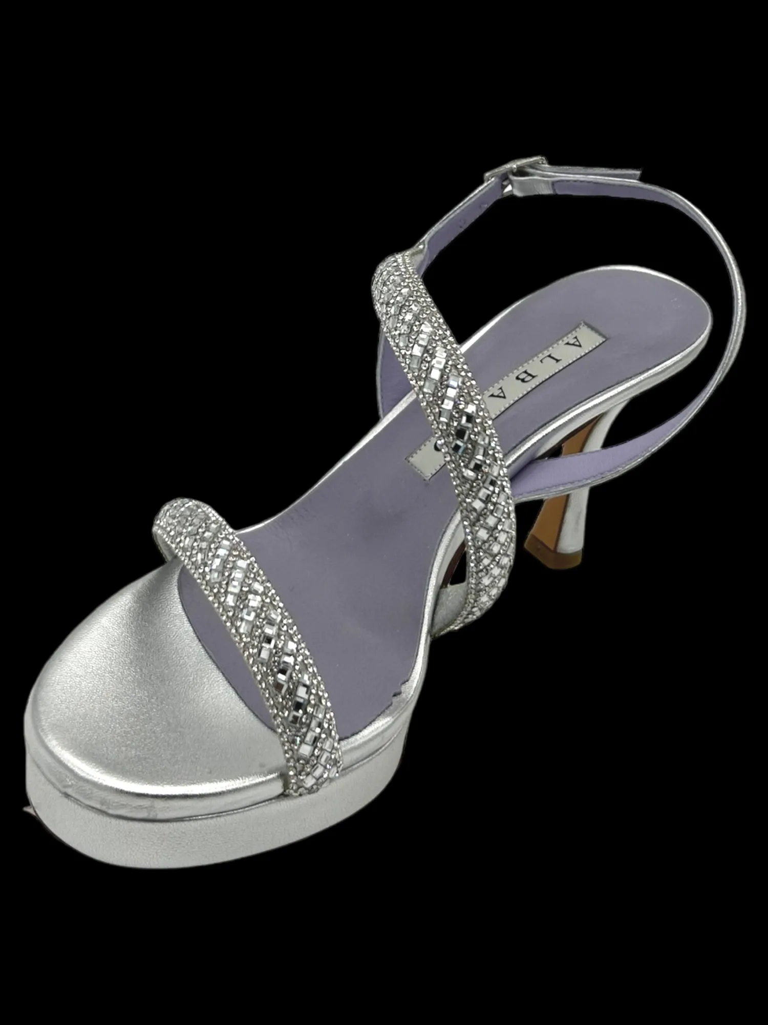 Sandalo donna Metallizzato - 5231 -<Albano Outlet
